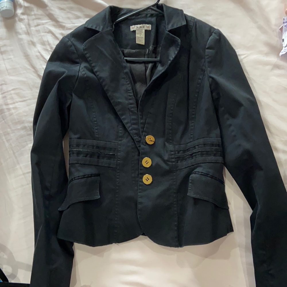 Black sport jacket women’s blazer
